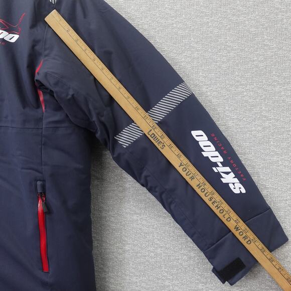 Ski-Doo Men's Vasa X Team Snowmobiling Jacket Dark Navy - XL - Picture 6 of 14